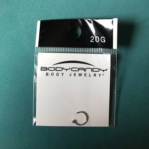 20G nose hoop ring NWT surgical stainless steel